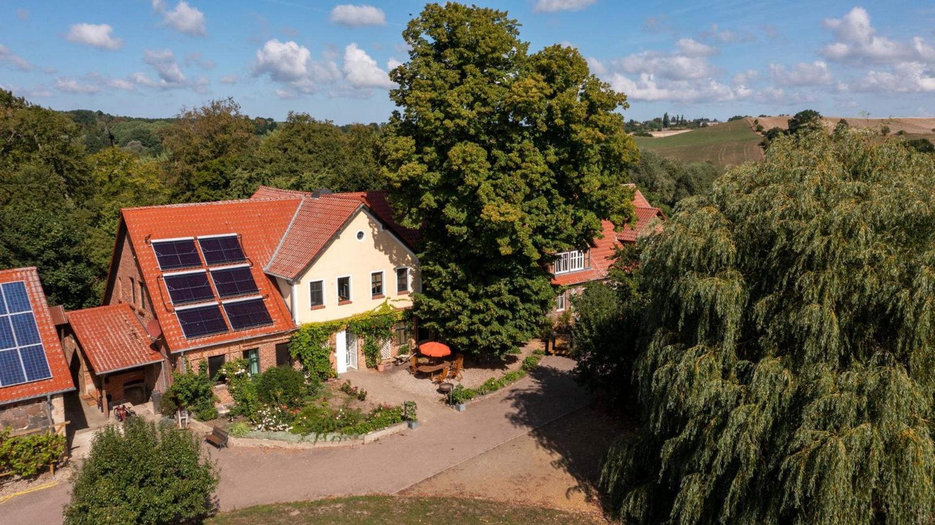 Landurlaub Auf Dem Mellenhof Funkenhagen Exterior foto